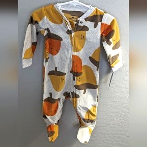 Carter's Infant Fleece Acorn Footed sleeper